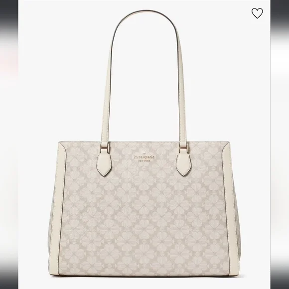 Kate Spade Cream Floral Tote - Picture 1 of 14